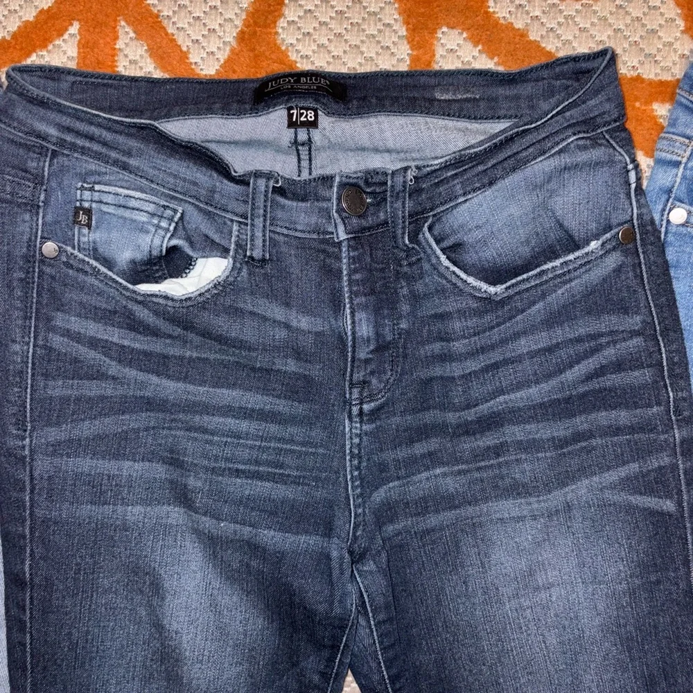 Judy Blue Skinny Jeans Bundle | Size 7/28 | 3 Washes - Picture 5 of 14